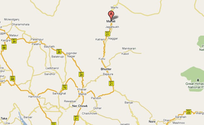 Manali Map