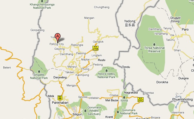 Pelling Map