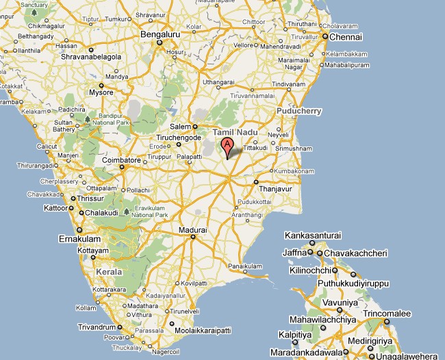 Tamil Nadu Map